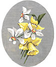  Goblenuri pictate - Flori,Narcise-9 x 12