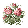 Goblenuri pictate - Flori,Trandafiri-12 x 12