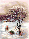 Goblenuri pictate - Peisaje,Peisaj de iarna-11 x 20