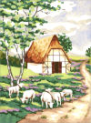  Goblenuri pictate - Peisaje,Peisaj rustic-18 x 24