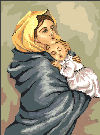  Goblenuri pictate - Scene,Madonna (dupa Feruzzi)-18 x 24