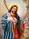  Goblenuri pictate - Noutăţi,Iisus pastor-20 x 30