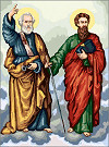  Goblenuri pictate - Scene,Sf. Petru si Pavel-24 x 32