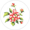  Goblenuri schema - Flori,Flori de maces-90 x 90