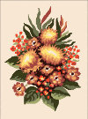  Goblenuri schema - Flori,Flori de toamna-130 x 170