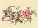  Goblenuri schema - Flori,Buchet-130 x 170