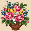 Goblenuri schema - Flori,Aranjament floral-140 x 140
