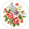  Goblenuri schema - Flori,Buchet cu trandafiri-170 x 170