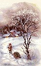  Goblenuri schema - Peisaje,Peisaj de iarna-110 x 190